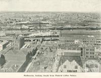 Melbourne looking south from Federal Coffee Palace, 1900