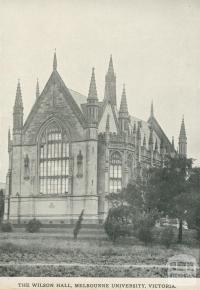 Wilson Hall, Melbourne University, Parkville