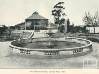 Wilmot Fountain, Central Park, 1929