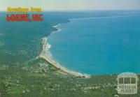 Aerial view of Lorne on the Great Ocean Road