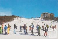 Bourke Street looking towards Arlberg Hotel, Mount Buller