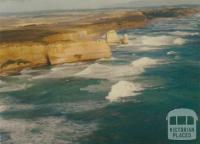 Rugged coastline looking east from Port Campbell