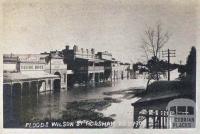 Floods, Wilson Street, Horsham, 1909