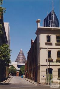 Melbourne Central from Stewart Street, 1998