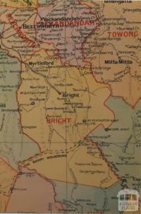 Bright shire map, 1924