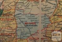 McIvor shire map, 1924