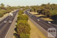 Monash Freeway from Middleborough Road towards Melbourne city, 2000