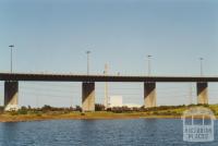 Newport Power Station and West Gate Bridge from Westgate Park, 2000