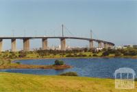 Newport Power Station and West Gate Bridge from Westgate Park, 2000