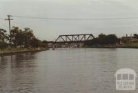 Footscray Railway Bridge, Maribyrnong River, 2000