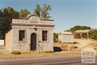 Chewton Town Hall and portable police lock up, 2001