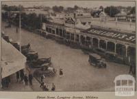 Street scene, Langtree Avenue, Mildura, 1918