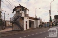 Tram signal cabin, Swanston Street, Melbourne, 2001