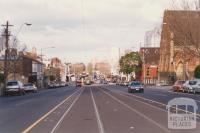 Lygon Street from Waterloo Street, Melbourne, 2001