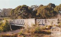 Lower Plenty bridge, Old Plenty Road, 2002