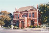 Old Warragul shire offices, near railway bridge and station, 2002