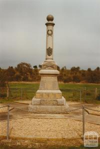 Wickliffe War Memorial, 2002