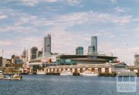 Docklands Stadium from New Quay, Victoria Dock, 2004