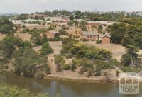 View over Maribyrnong River from Melbourne