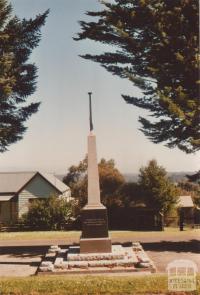 Beech Forest war memorial, 2009