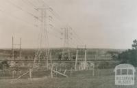 Transmission line Yallourn - Melbourne - Ringwood, 1923