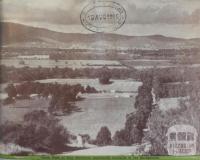 Creek flats at Glen Waverley: Dandenong foothills in the background, 1946