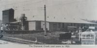 Diamond Creek cool store in 1933, 1964