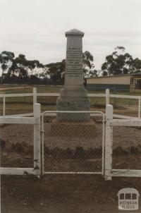 War memorial, Mickleham, 2010