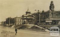 Memorial to bandsmen of S.S. Titanic, Sturt Street, Ballarat, 1916