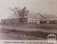 Merbein packing shed, Mildura, 1917