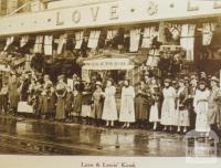 Love & Lewis' Kiosk, Prahran, 1918