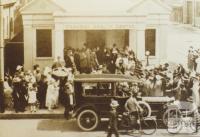 Opening Prahran Health Centre, 1924