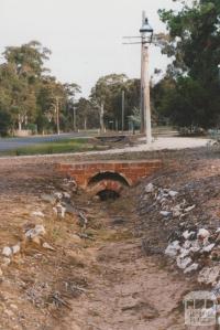 Drain at Uniting Church, Tarnagulla, 2010