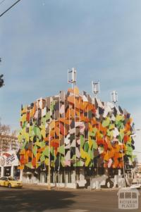 Pixel 'green' building, corner Bouverie and Queensberry Streets, Carlton, 2010