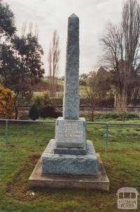 War Memorial, Yapeen, 2010