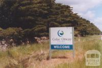 Welcome Sign and Dry Stone Fence, Colac Otway Shire, 2010