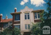 Entrance to Flemington School, 1987