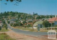 Looking towards Wombat Hill, Daylesford