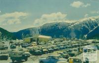 Day visitors' shelter and parking area, Falls Creek