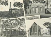 Fryerstown: Duke of Cornwall Mine; Burke and Wills Mechanics Institute; Court House: Methodist Church, 1979