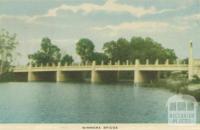 Wimmera Bridge, Horsham, 1951