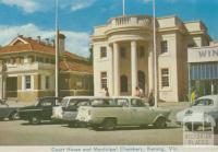 Court House and Municipal Chambers, Kerang, 1965