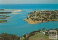 Aerial view of township, Mallacoota