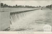 The Weir, River Murray, Mildura, 1948