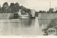 PS Avoca in Lock II, Mildura