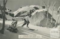 Taking the turn, Mount Buffalo National Park