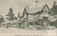 Government Cottage, Mount Macedon, 1949
