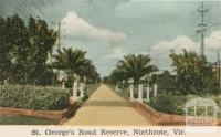 St George's Road Reserve, Northcote