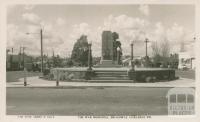 The War Memorial, Broadway, Oakleigh