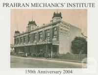 Prahran Mechanics' Institute 150th Anniversay 2004